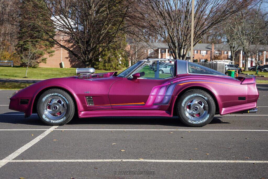 1980 chevrolet corvette coupe automatic purple 66000 miles