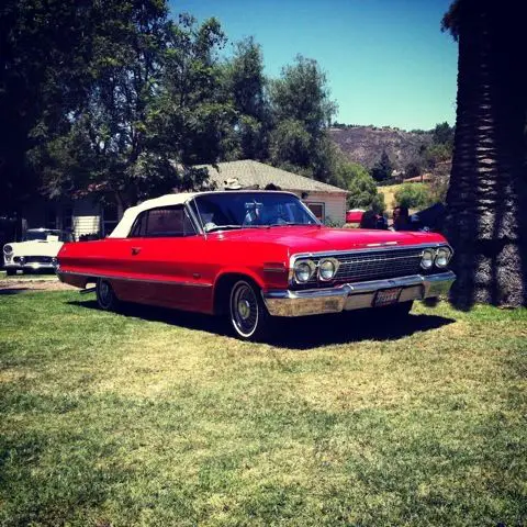 1963 chevrolet impala super sport convertable