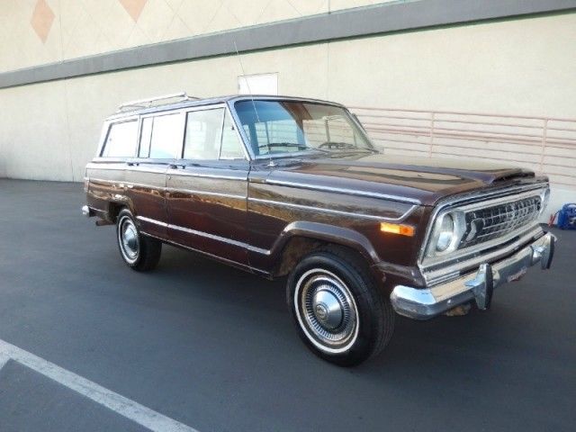 1978 jeep wagoneer 4x4 showing 94000 miles california car clean $2999