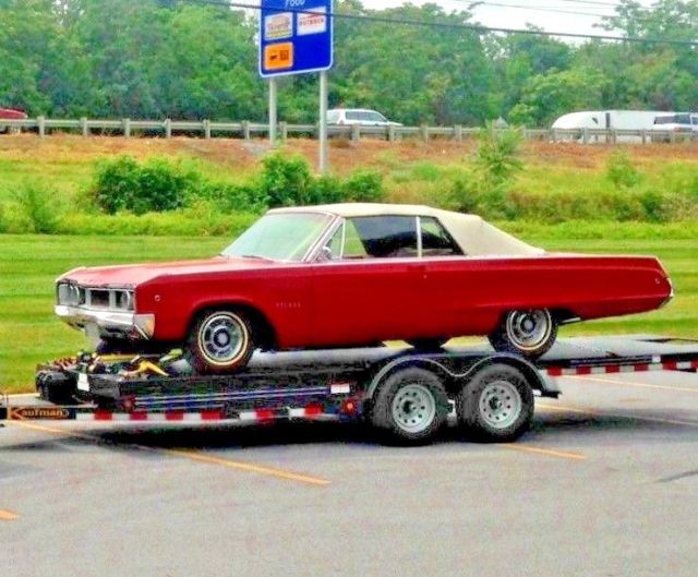 1968 dodge polara convertible great parade car!