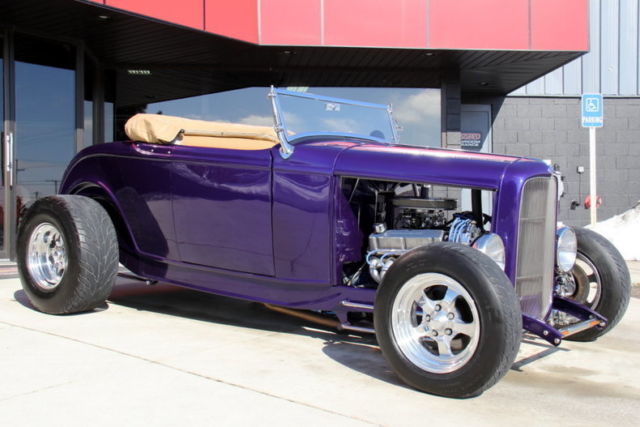 32 ford cabriolet roadster gorgeous 302 ho motor c6 trans show car posi