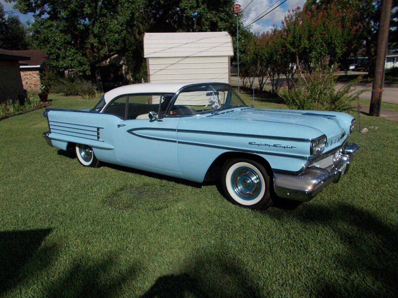 1958 oldsmobile eighty eight gasoline clean title