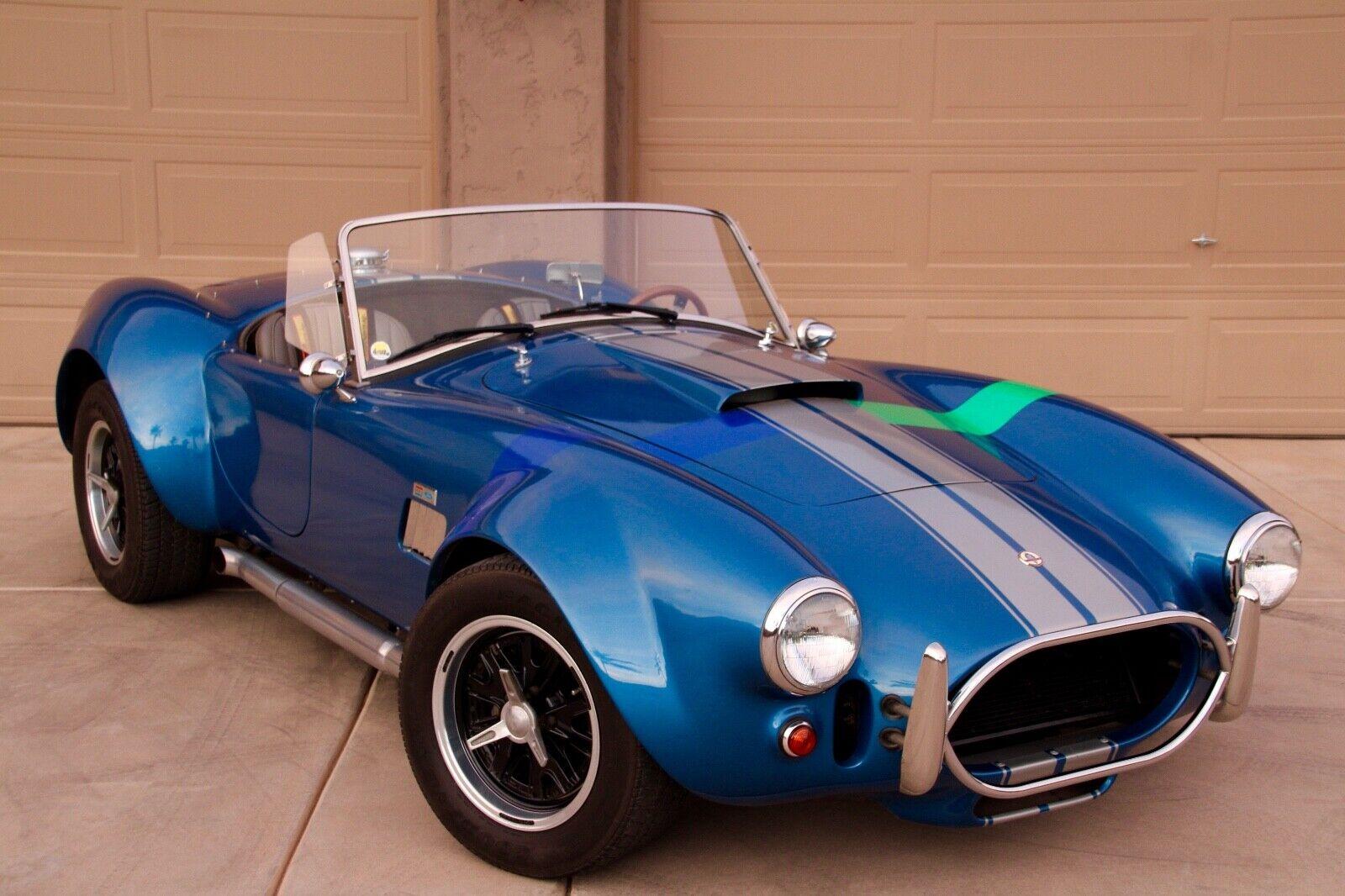 1966 shelby cobra oldtimer race super fast roadster 2855 miles