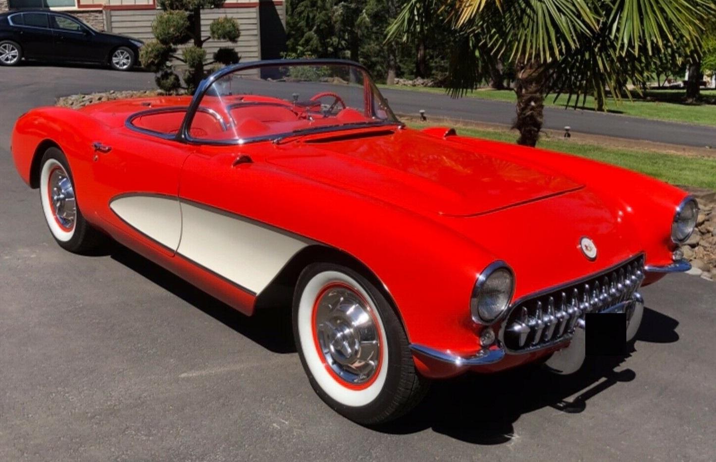 1957 chevrolet corvette dual quad 283 cu in 245 hp dual carb