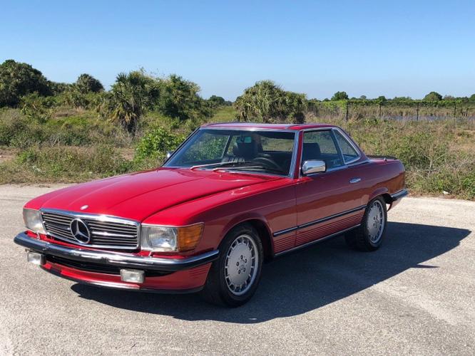 1984 mercedes-benz 500sl 74k miles automatic rust free for sale in portland, maine