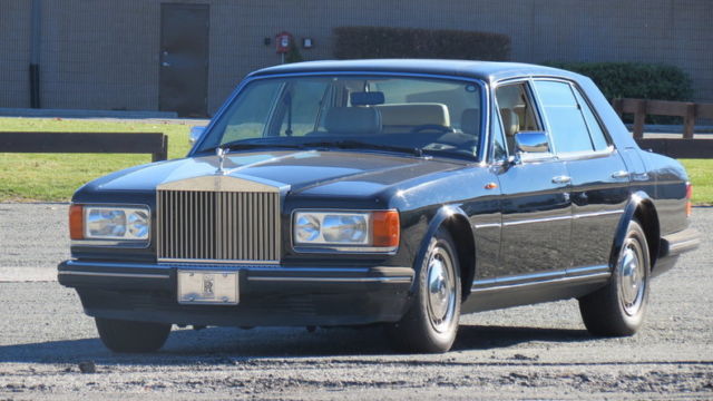 1991 black leather fully optioned silver spirit ii luxury british affordable