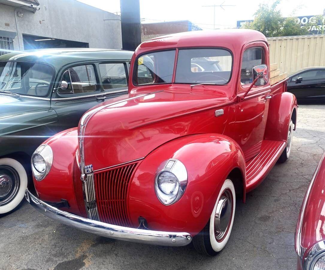 1940 ford panel truck v8 3 9l engine gasoline pickup truck