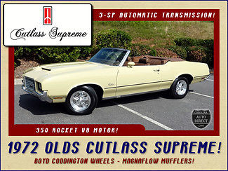 350 rocket v8-boyd coddington wheels-magnaflow mufflers-3-sp automatic-ac-cover!