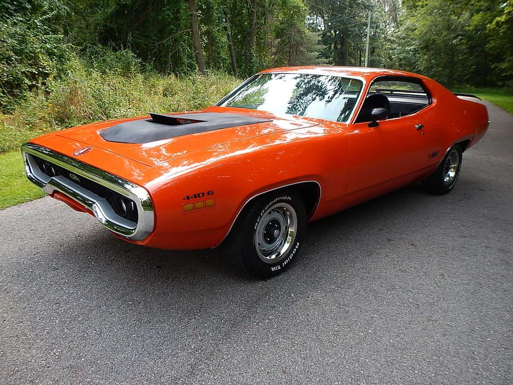 1971 plymouth gtx 440 6 pack n96 air grabber