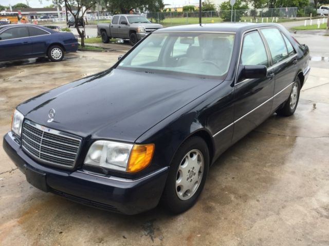 1994 big body s class sold with no reserve, nice driving - cold ac - florida car