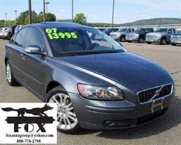 used 2007 volvo s40 4dr sdn 2.4l at fwd w/snrf sedan, 68,800 miles in painted post, ny