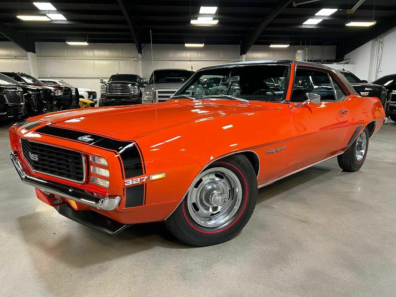 1969 chevrolet camaro rs automatic v8 18900 miles