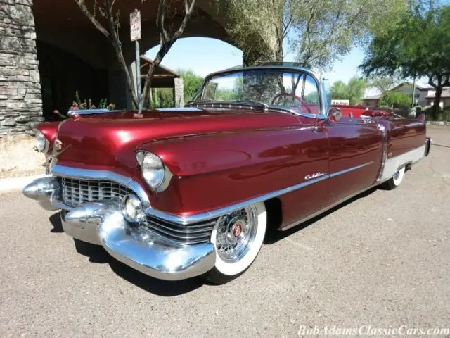 1954 cadillac eldorado convertible - beautiful az car - wires - continental kit!