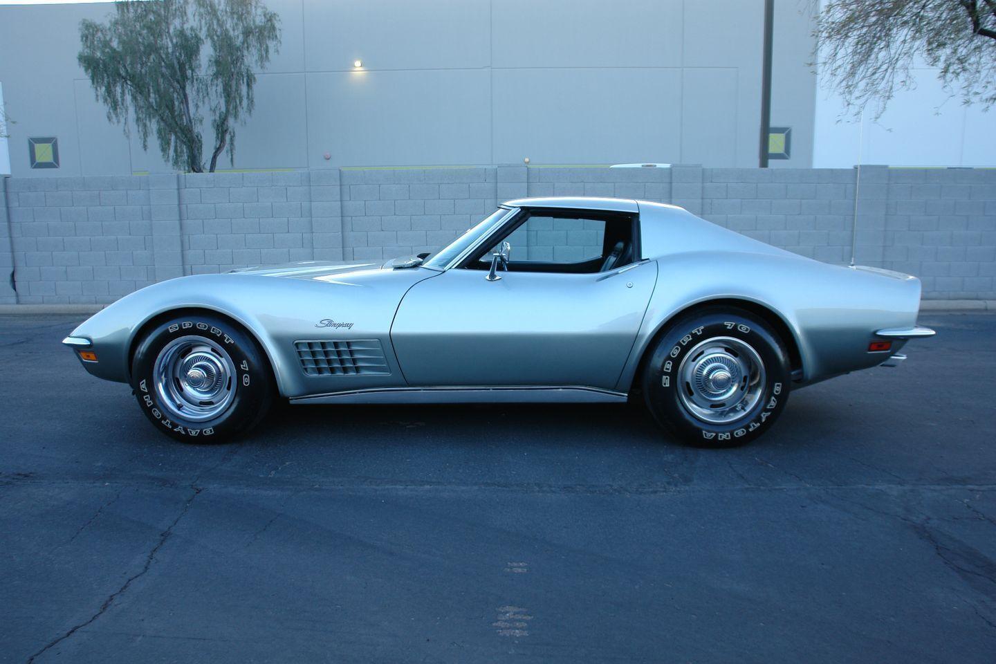 1971 chevrolet corvette lt1 silver with 47639 miles available now