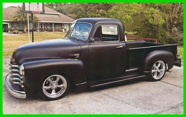 1951 chevrolet 3100 pickup truck 406ci v8 stroker turbo 400 automatic