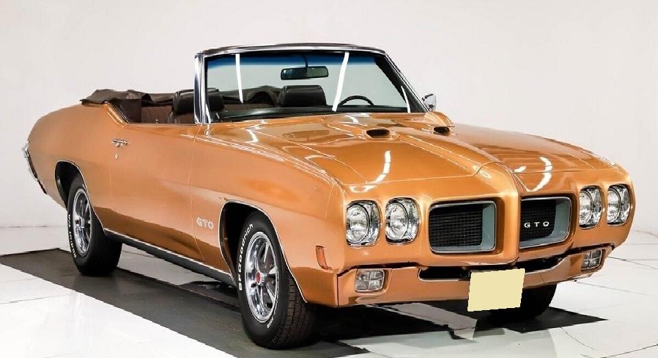 1970 pontiac gto convertible turbo 400