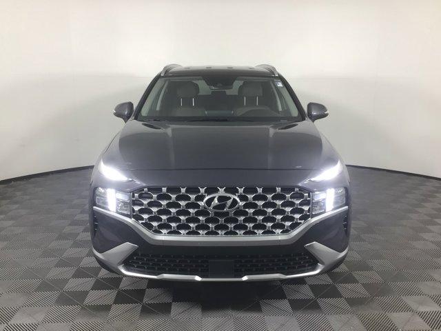 2022 hyundai santa fe hev blue