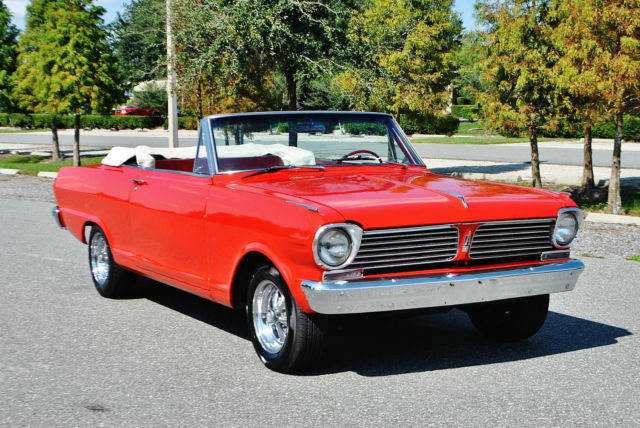 very rare clean v-8 1962 chevrolet acadian convertible runs drives amazing sweet