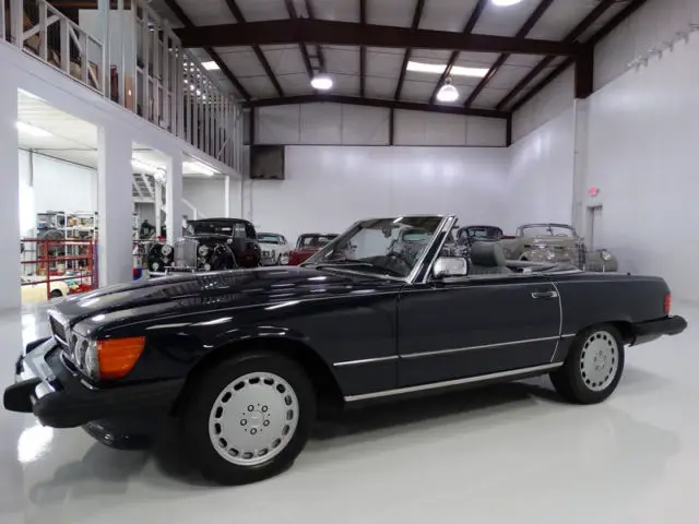 1987 mercedes-benz 560sl roadster, meticulously maintained! fully documented!