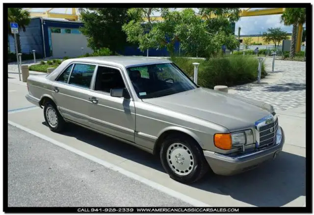 91 mercedes-benz 350sdl full size 1 owner since new all documents special orde
