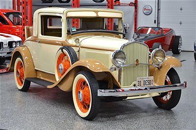 1931 desoto model sa 2-door ruble seat restored private collection like model a