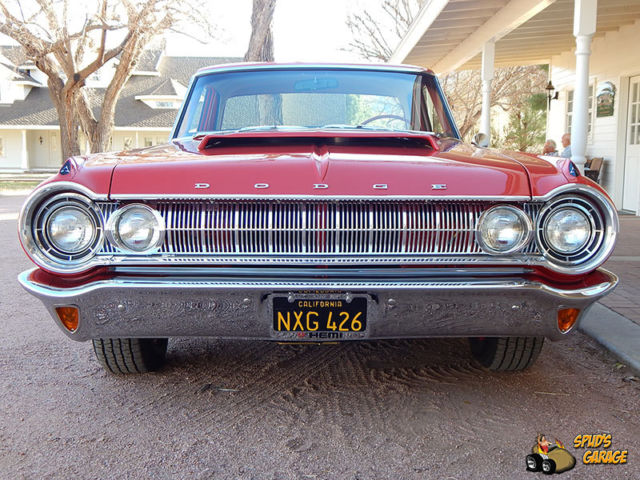 1964 dodge 330 2dr sedan 426 hemi cross ram 727 8 3/4 3:73 posi moser 30 axles