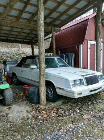 1983 chrysler labaron convertible