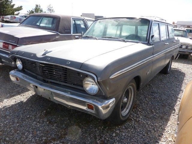 1965 ford falcon station wagon 289 v8 c code air cond all original no rust runs