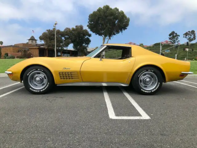 1971 corvette frame on restoration, #'s match, 4-speed, lt-1 tribute, 425 hp