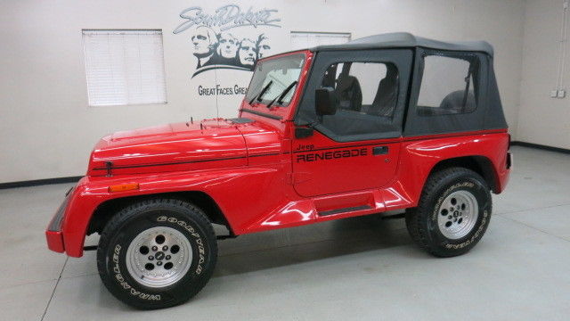 1993 jeep wrangler renegade - "previously owned by roger moore of 007 films"
