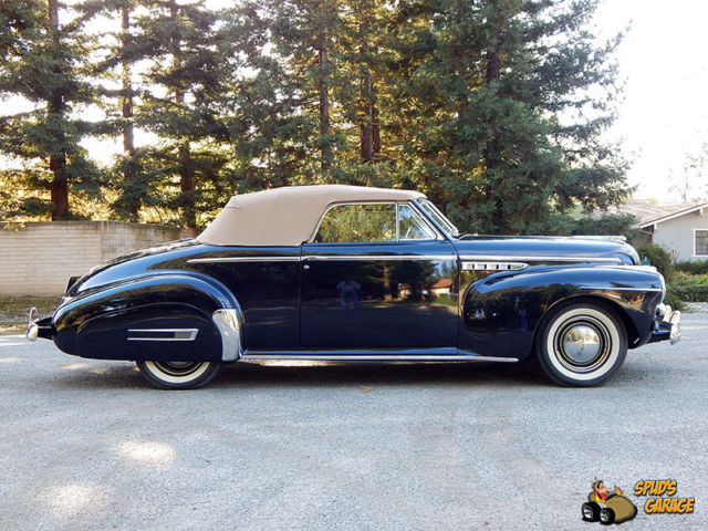 1941 buick convertible coupe model 56c super eight fireball straight-8 dual-carb
