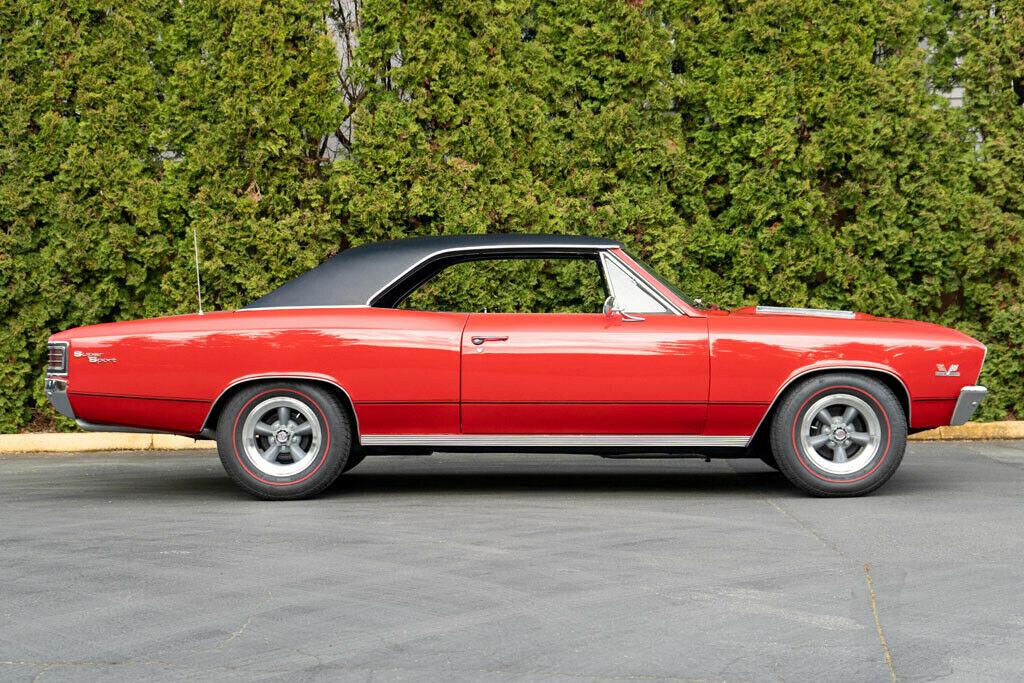 1967 chevrolet chevelle ss 396 v8 350 hp 96000 miles