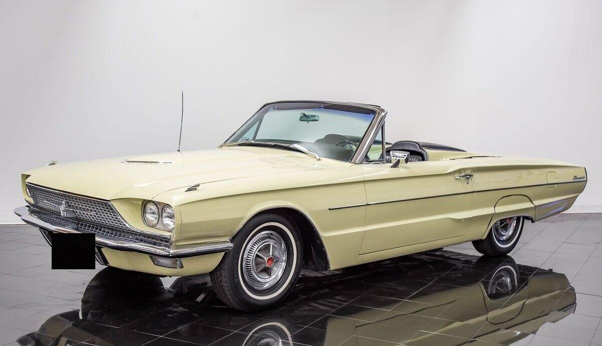 1966 ford thunderbird only 44731 actual miles convertible
