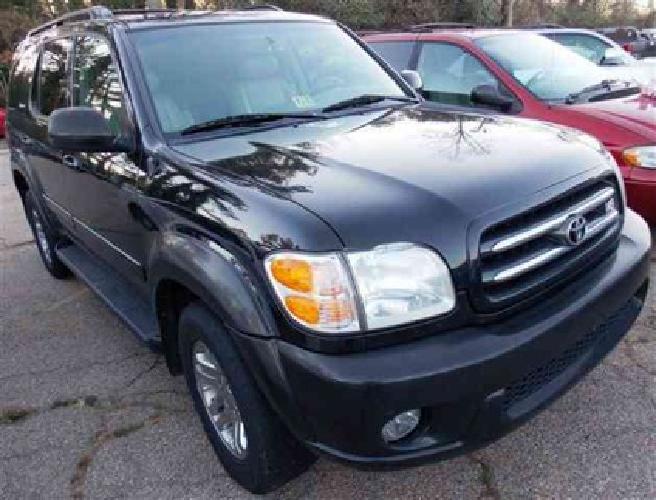 2002 toyota sequoia limited in richmond, va