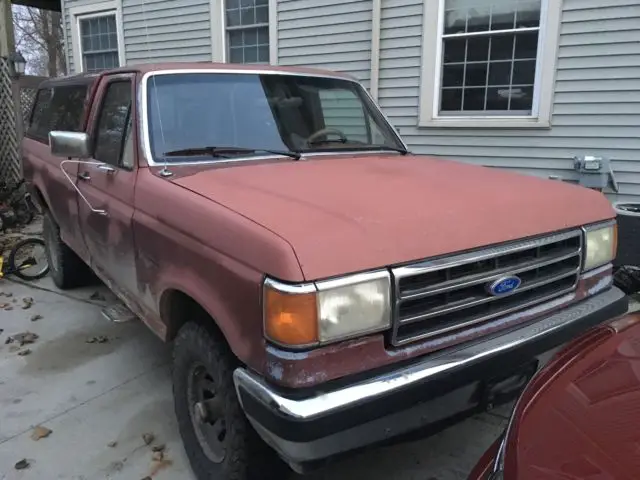 1991 ford f-150 4x4 standard cab pickup 2-door 4.9l