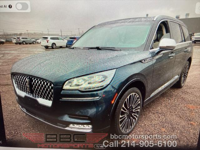 2022 lincoln aviator black label awd