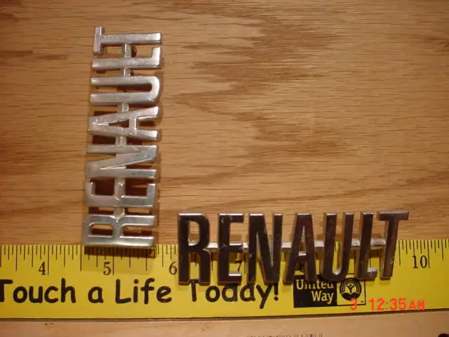 renault emblems