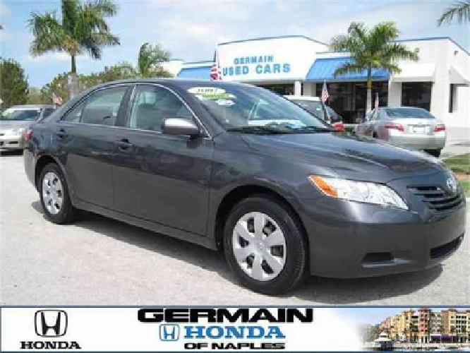 used 2007 toyota camry 4dr sdn i4 auto le (natl) sedan, 36,730 miles in naples, fl