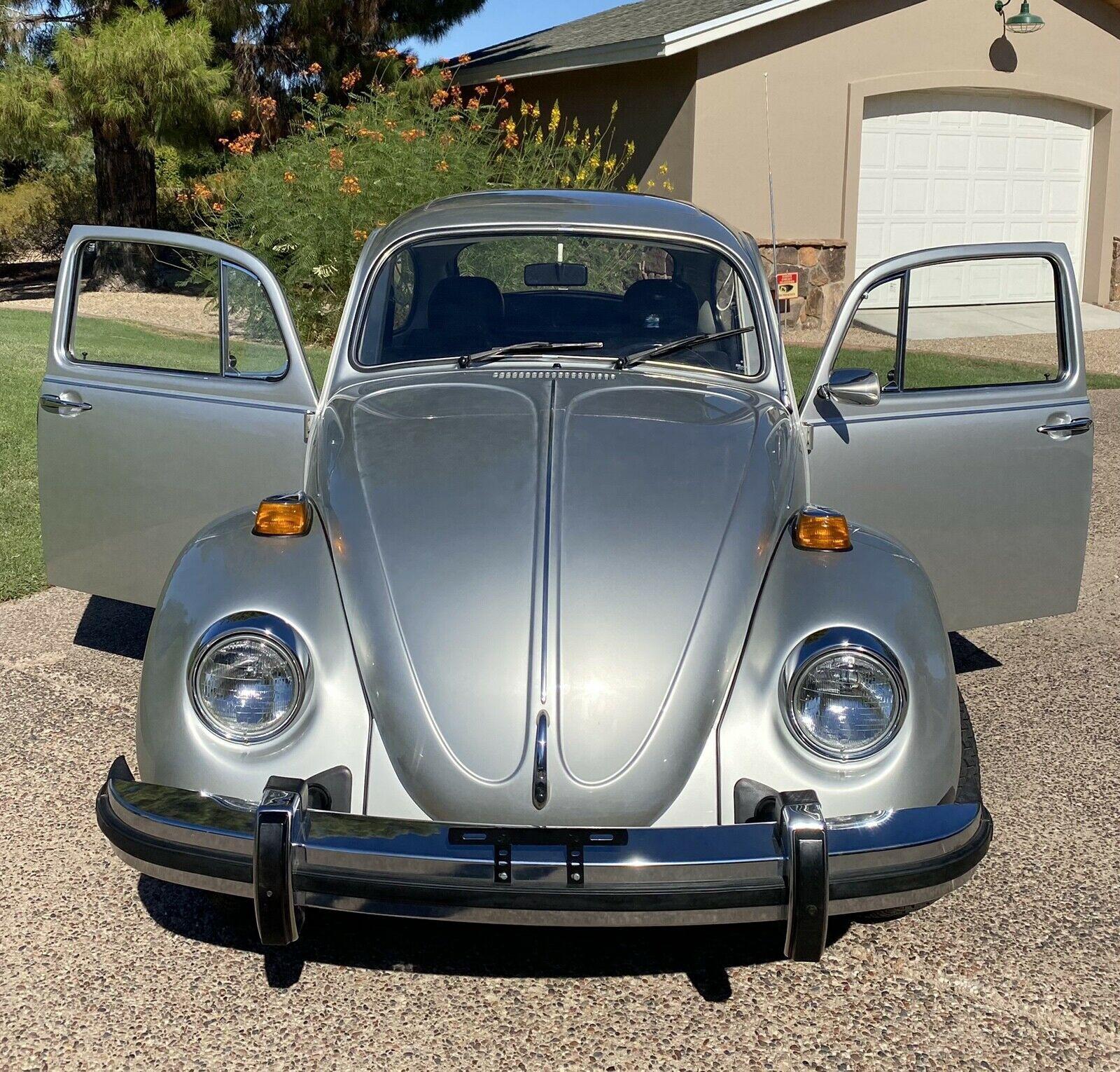 1977 volkswagen beetle sedan grey 4 cyl 1.6 liter fuel injected