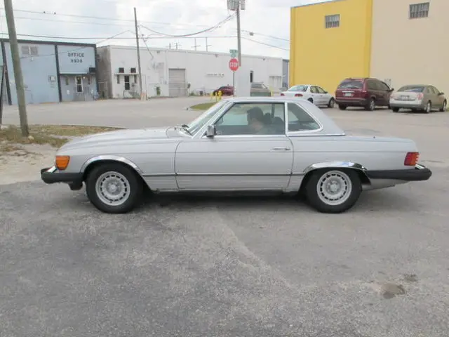 1985 mercedes benz 380sl convertible 2 tops 1 original florida owner