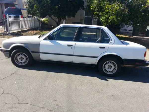 1987 bmw 325 base sedan 4-door 2.7l bmw e30