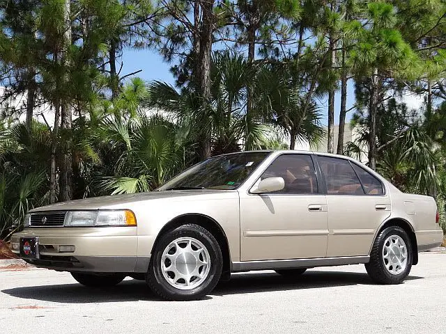 1993 nissan maxima * no reserve * florida car! no rust! only 92,000 miles clean