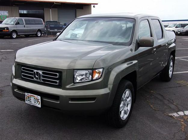aberdeen green metallic 2007 honda ridgeline? rtl w/leather?-? dealer:?hilo for sale in schofield, hawaii