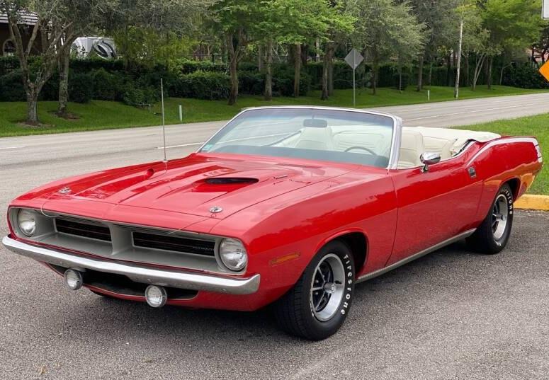 1970 plymouth barracuda stunning super nice convertible
