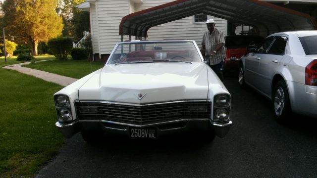 1967 gm cadillac coupe deville convertible all original