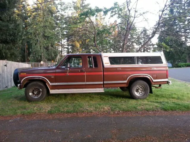 1980 ford f250 with towing package and canopy