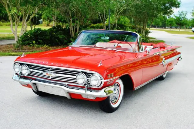 1960 chevrolet impala convertible beautiful classic 348 v8 all power options!