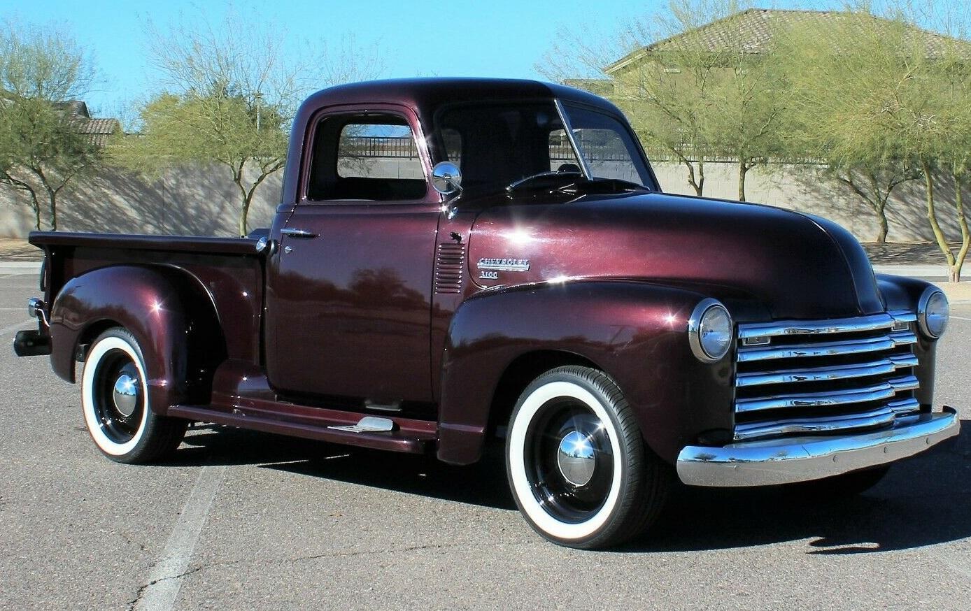 1950 chevrolet 3100 truck original short bed rust free