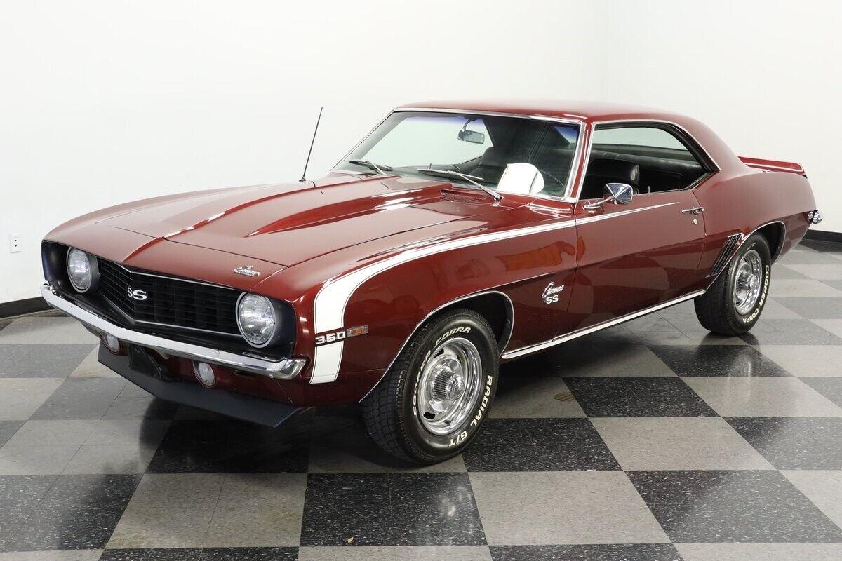 1969 chevrolet camaro ss350 tribute 350 v8 4spd trans 74446 miles