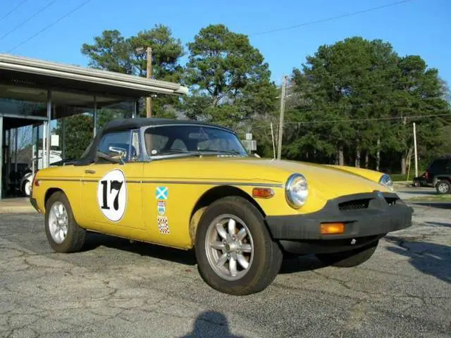 1979 mg mgb roadster/lots of new goodies/mostly new interior/mini lites/manual